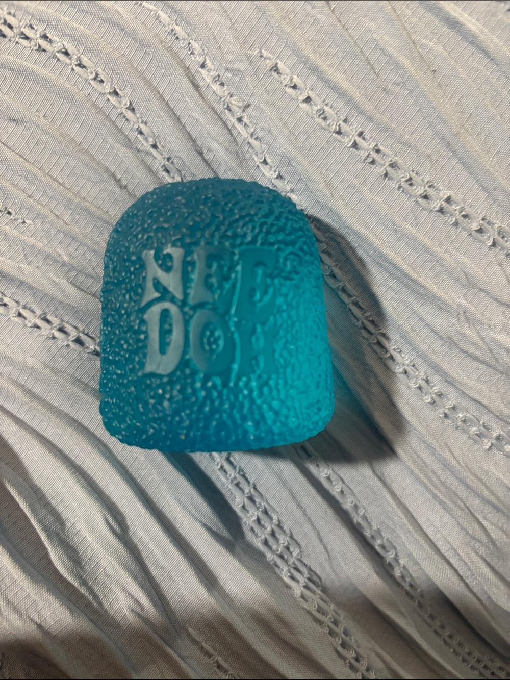 Blue Needoh gumdrop